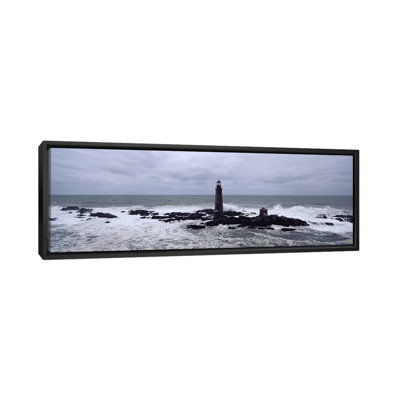«Graves Light, Boston Harbor, Massachusetts», reproduction de photo sur toile