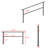 68.5" Outdoor Steel Handrail