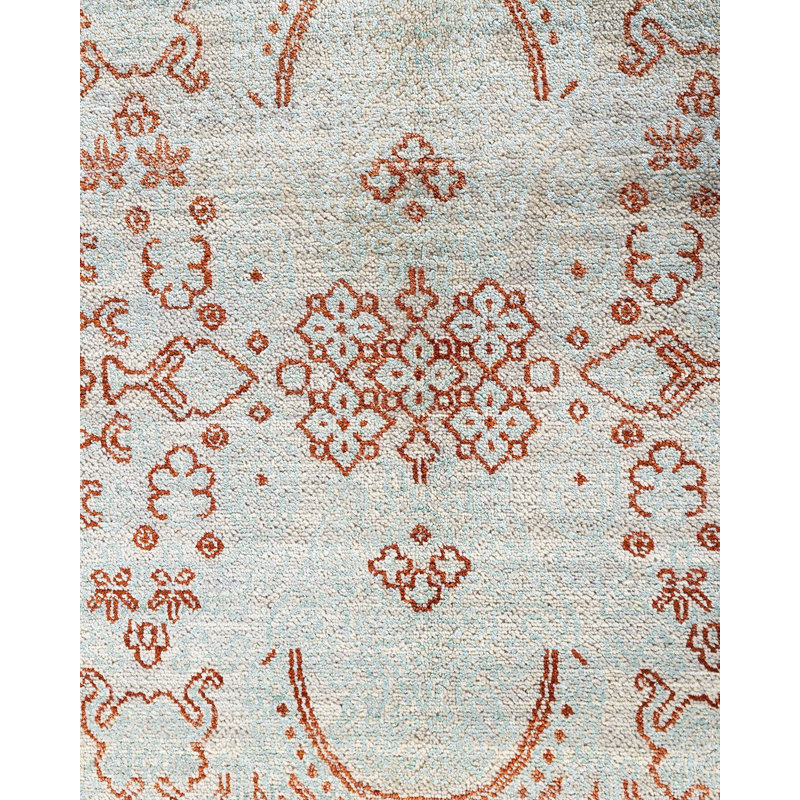 Overdyed One-of-a-Kind 8' 0" X 10' 4" Hand Knotted Area Rug