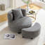 Fauteuil d'appoint avec repose-pieds Joshwa-2111648898