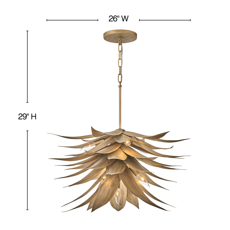 Agave Large Single Tier Pendant