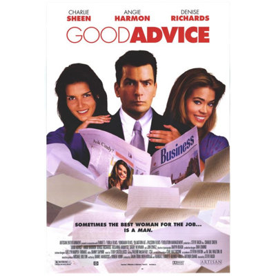 Pop Culture Graphics " Good Advice Movie Poster "