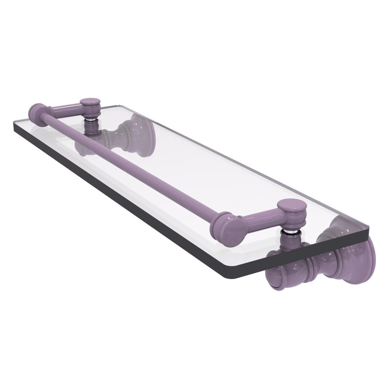 Tablette flottante Carolina, H 3,3 po x l 16 po x P 5,54 po, Lavande