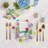 Paint Splatter Cotton Sateen Dinner Napkins