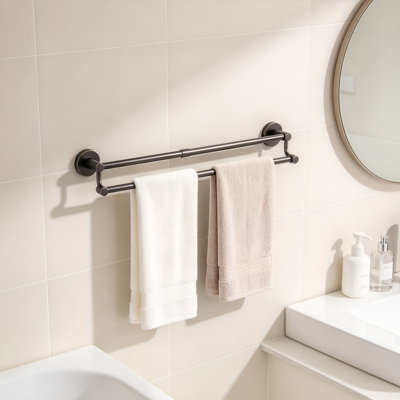 25.6 " Stainless Steel Wall Mounted Towel Bar