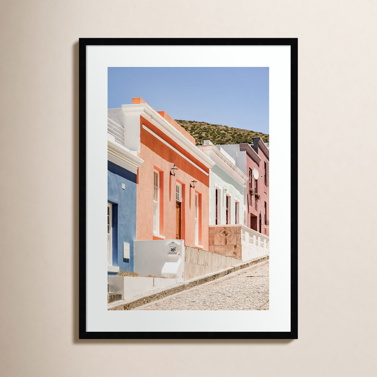 Osterley "Carnival Streets 02" Print, Black, 33" H x 24" W