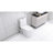 Basement Toilet With 600W Efficient Pump: Dual Flush, 17.25" Comfortable Seat, Soft-Close, 3 Water Inlets, White Macerating For Area: Comfort, Soft-Close Style