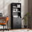 Damilja 27.5" W x 75.5" H Standard Bookcase 3 Shelf with Two Doors-1818646797
