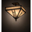 H" Mission" 4 - Light Semi Flush Mount