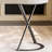 Italian minimalist style home desk and chair set