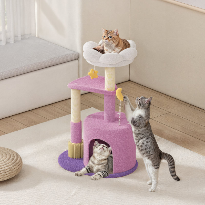 Tour pour chat Ezelle, Mauve