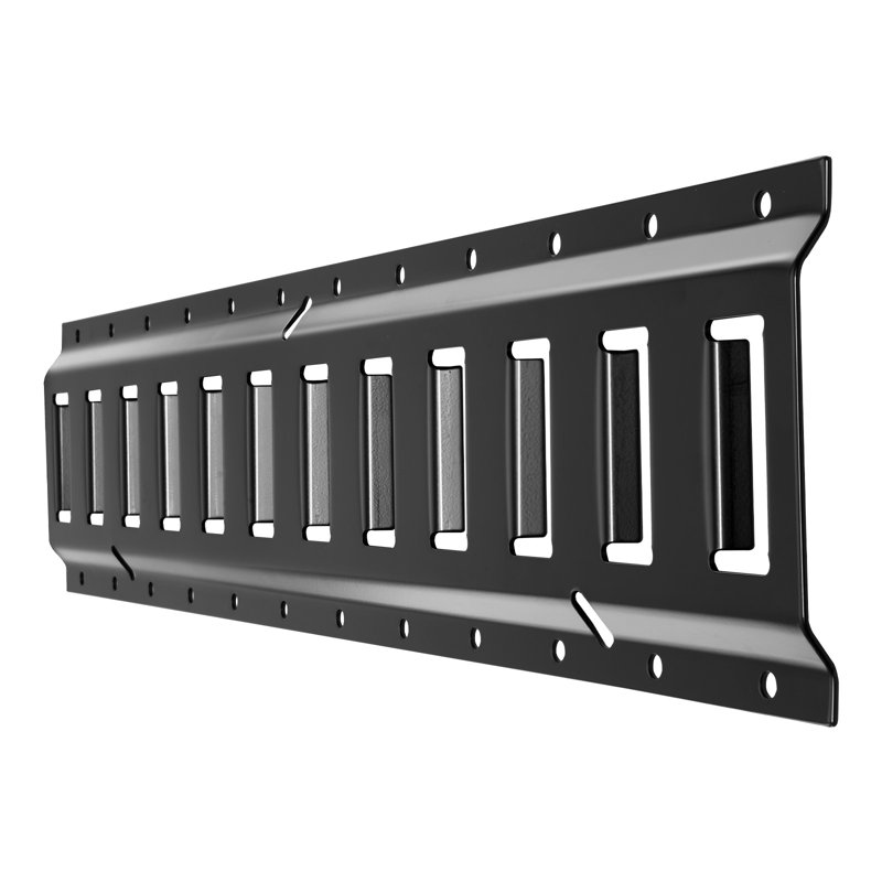Ensemble de rail d'attache E-Track, rails de rail en E de 2 pi, 20 pièces Comprend 2 sangles à cliquet et 4 joints toriques et 4 attaches avec anneau en D et 2 fentes simples et 8 embouts, adaptés aux garages et aux fourgons