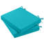 Coussin de siège d'extérieur imperméable pour mobilier de patio, 18,5 x 16, ensemble de 2-341563959-341563915-361481771