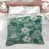 Floral bleu sarcelle / vert