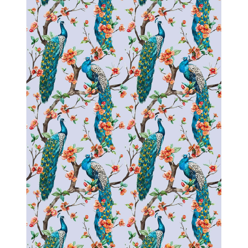 Veliandi 7m x 75cm Wallpaper Roll, Lilac