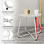 Ensemble 3 pièces de chaises longues avec table d'appoint et coussins-644978314-644978316