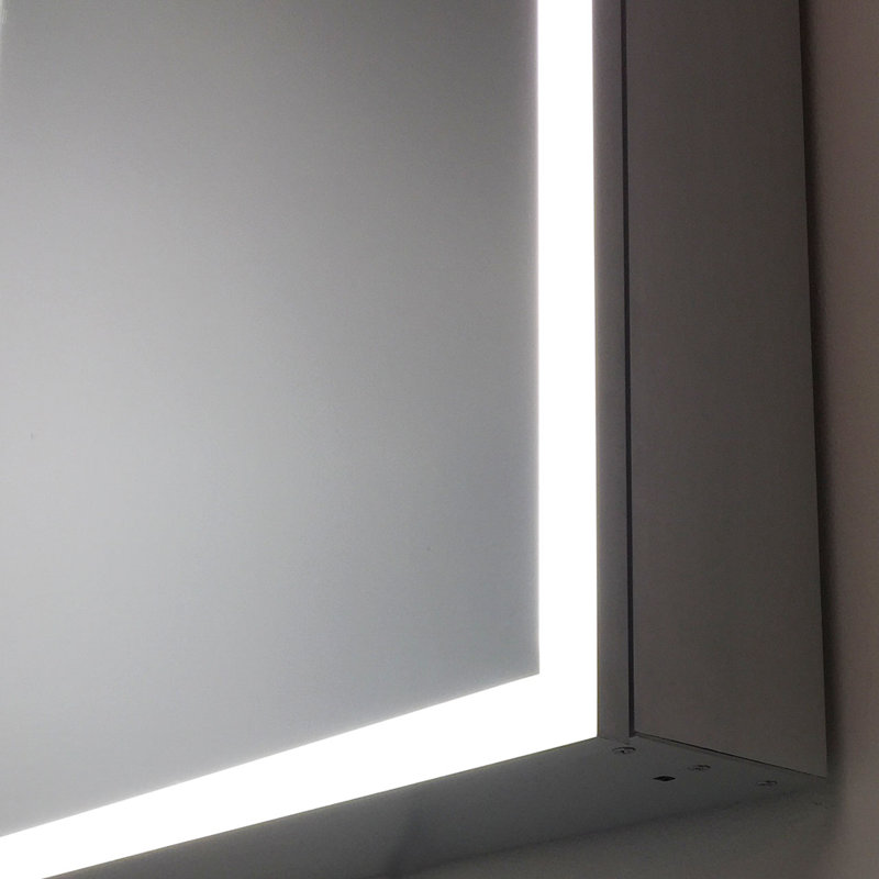 Armoire à pharmacie sans cadre à fixation en surface 24 po x 31 po avec tablettes ajustables et éclairage à del Bouziane