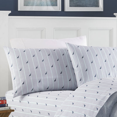 Ensemble de draps en percale de coton 200 fils Bradford