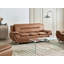 Leira 3 Piece Faux Leather Standard Living Room Set-128778721