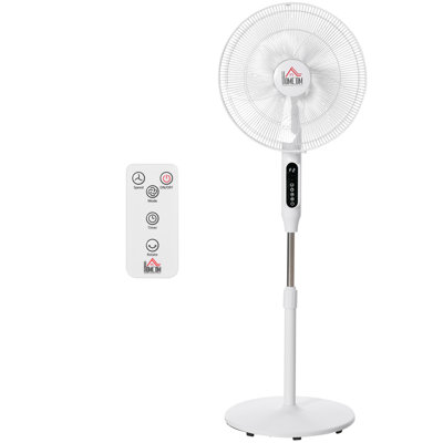 Homcom 54.33'' Oscillating Standing Fan