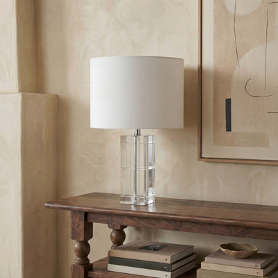 Lampe de table en cristal Miekai