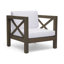Fauteuil d'extérieur avec coussins Damico-1824225541
