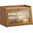 Bread Box For Kitchen Countertop Large Bread Box Farmhouse Bread Container Bread Storage With Window Bread Holder,Coffee