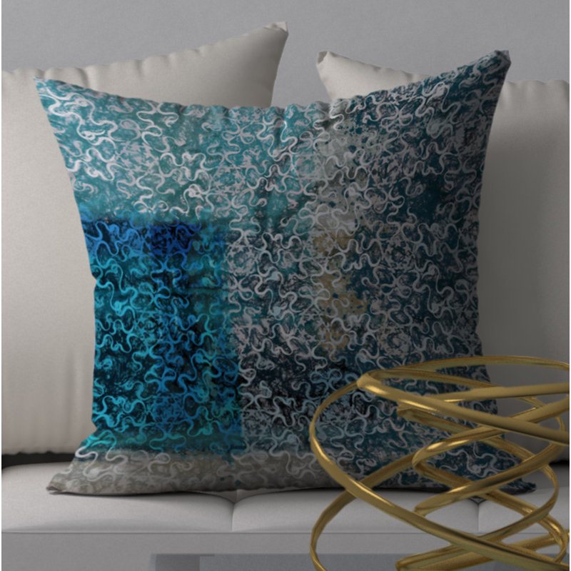 Housse de coussin décorative carrée et séduisante, 18 po x 18 po