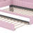 Upholstered Platform Bed with USB Ports and LED Belt, With Trundle-1234835489-1210517105