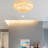 Elburr Crystal LED Flush Mount