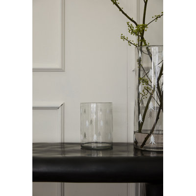 Porte-votive de table en verre