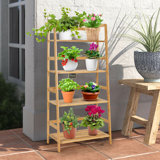 Poulsen Obrien 48" H x 19" W Ladder Bookcase