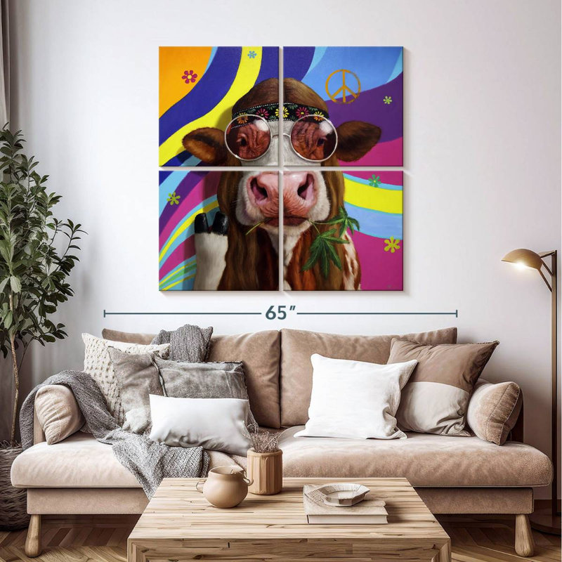 Ketti Grass Fed, 45" H x 45" W