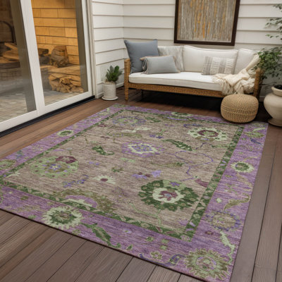 Tapis intérieur / extérieur lavable à la machine Chantille ACN2230 Global