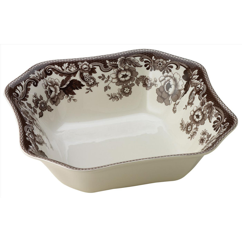 Spode Delamere Square Serving Bowl 9.5"