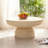 Modern Magnesium Oxide Round Coffee Table