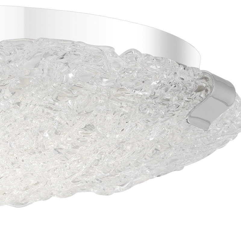 Rencher Glass LED Flush Mount