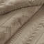 Ensemble d'édredon en chenille 3 pièces de luxe avec rembourrage hypoallergénique