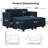 Nakash 63.8'' Sectional Upholstered Sofa with Storage-1341463931