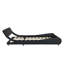 Lit plateforme tapissier en similicuir