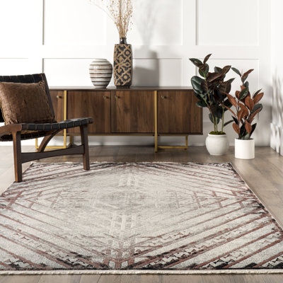 Tapis géométrique pour salon, chambre à coucher, salle à manger et cuisine Jesse