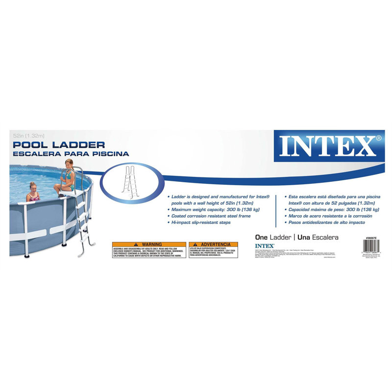 4.3' x 3' x 3' Steel Ladder