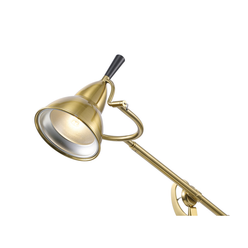 Lampe de table industrielle en fer 1 lumière