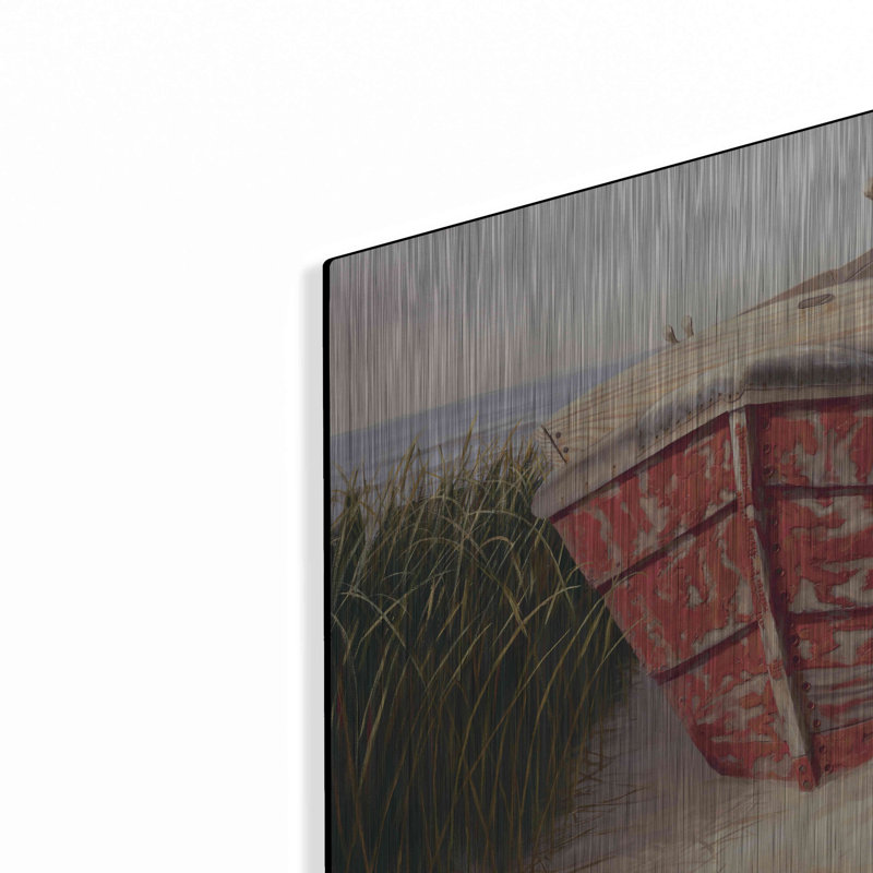 " Red Boat " by Karl Soderlund, 12" H x 16" W