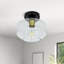 Plafonnier semi-encastré 1 lumière 8,85 po Alen-1526023765