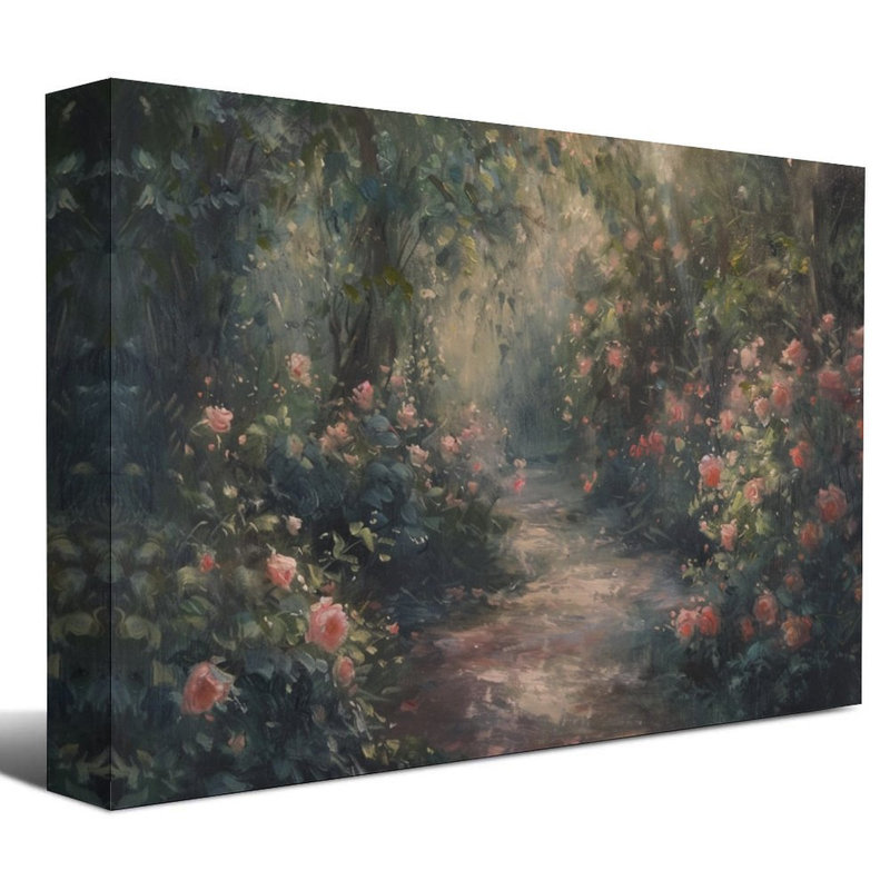 Art mural encadré 16 "x 24" avec cadre en bois, prêt à être accroché, 16 po x 24 po
