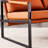 Harowrth 48.13'' Faux Leather Loveseat