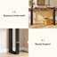 63cm Solid Wood Top Console Table