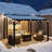 10 Ft X 12 Ft Metal Pergola With Canopy-125762761