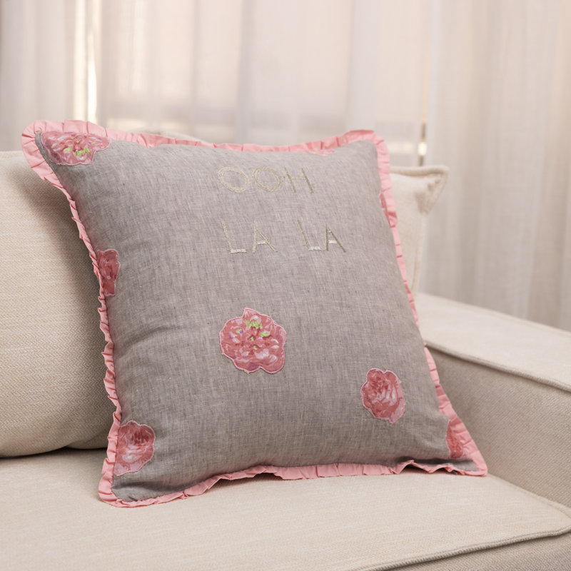 Linen Throw Pillow